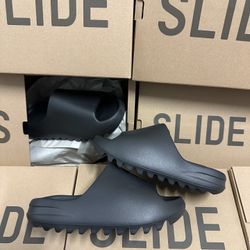 Adidas Yeezy Slides Onyx Size 12
