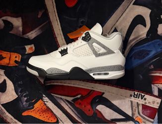 Jordan 4 White Cement Size 11