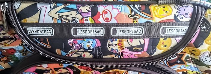 LeSportsac Rolling  Duffel Bag TokiDoki CarryOn!!! 