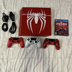 Ps4 Pro SpiderMan Edition 1Tb