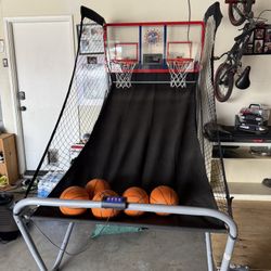 Pop Shot Arcade Double Hoop Game 