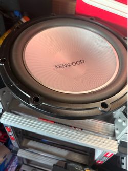 One Kenwood 12” speaker