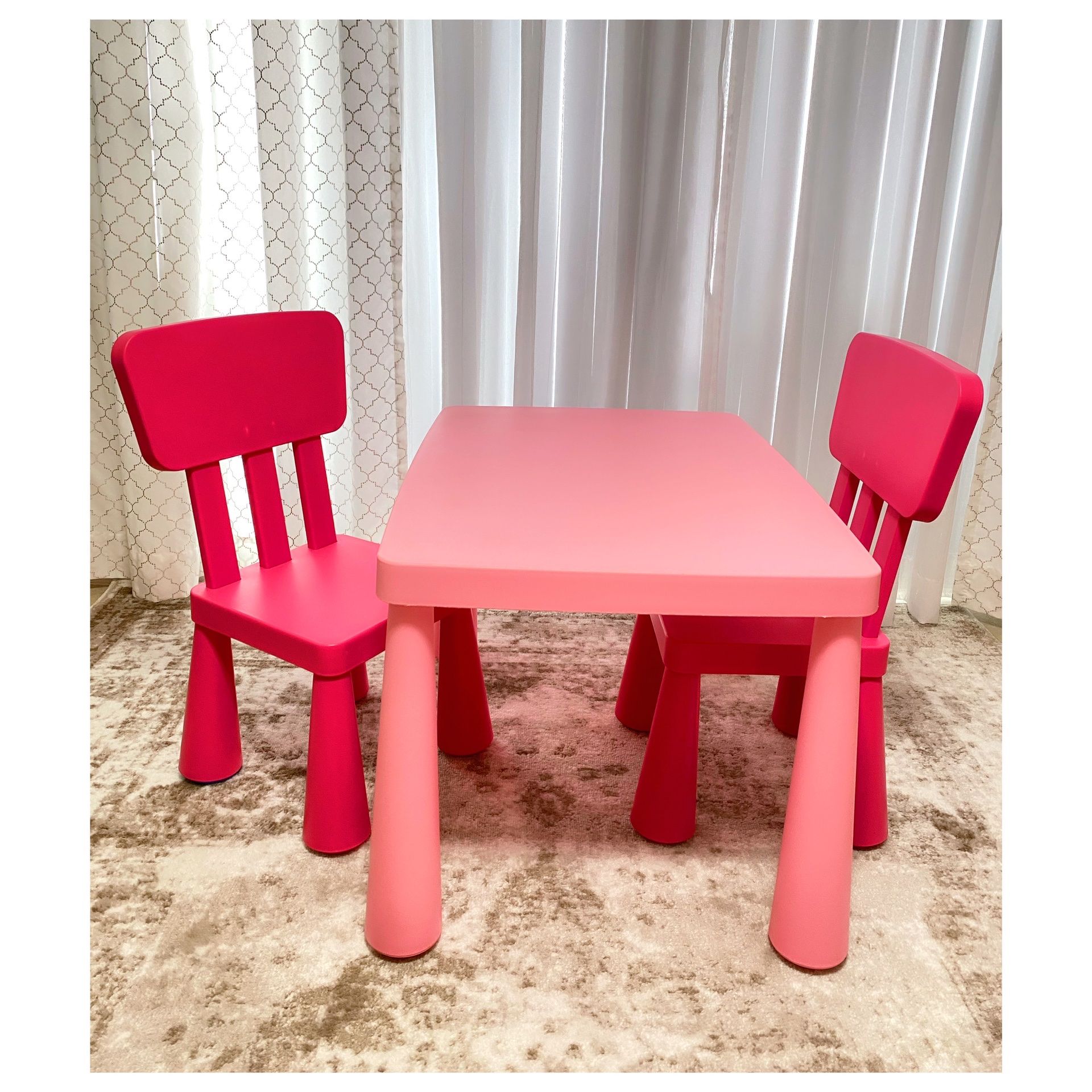 Kids Table Kids Desk with 02 Chairs 🪑🪑