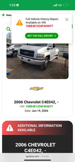 2006 c4500