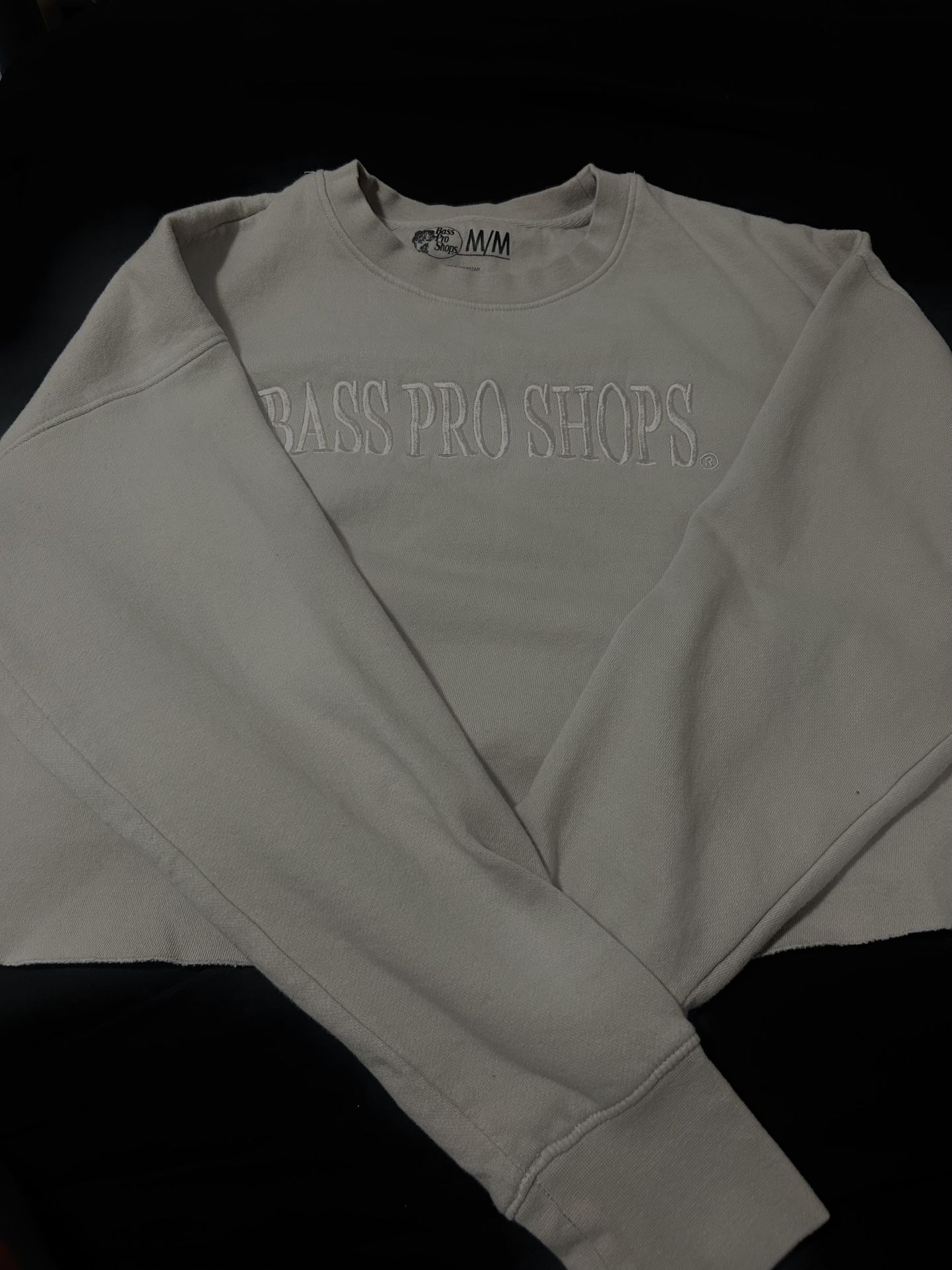 BASS PRO LONG SLEEVE CROP TOP