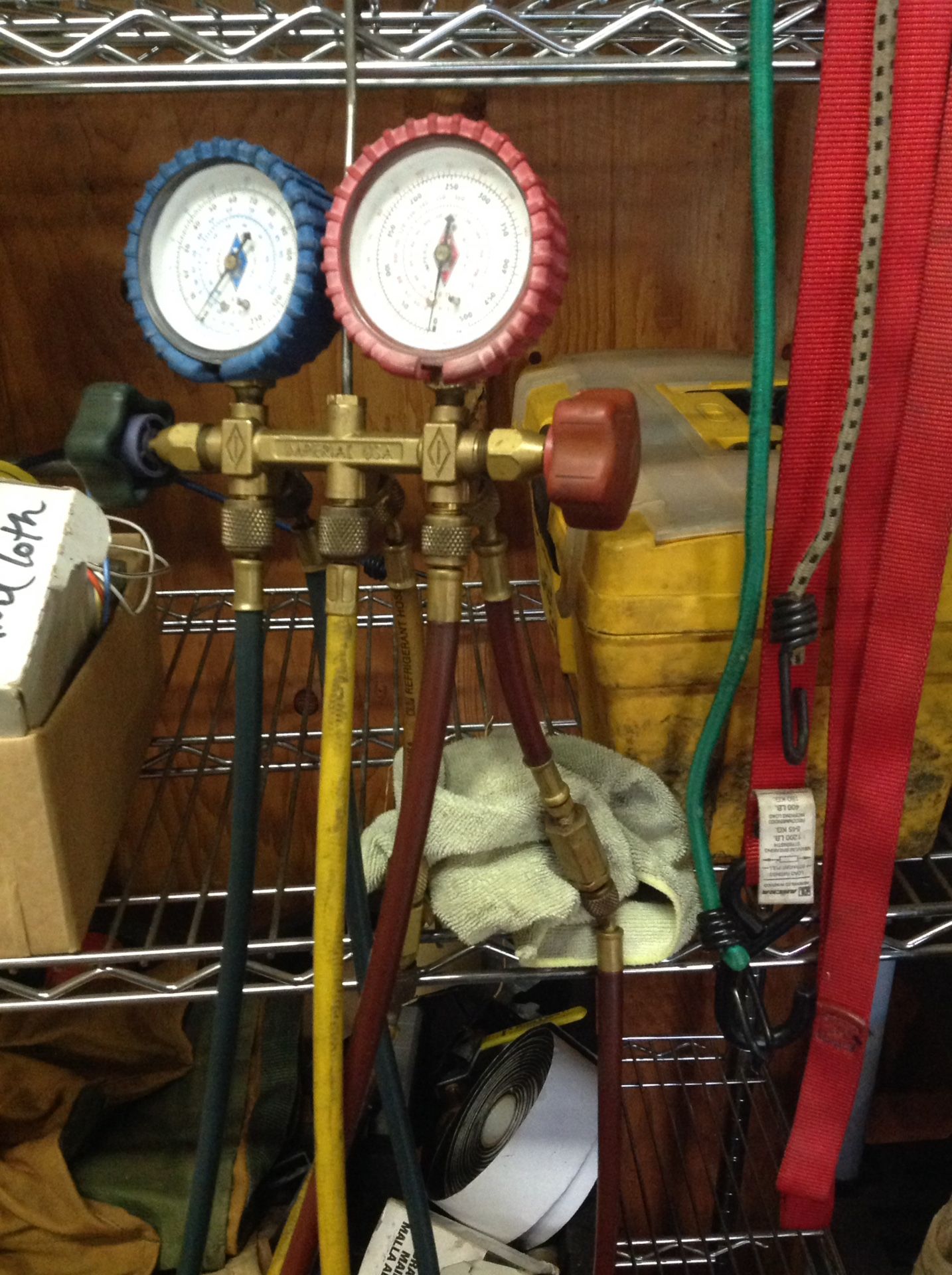 R-22 gauges w quick shut offs $37obo