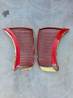 Original 1939 Ford Standard Grille L & R Pair OEM Resto Hotrod Rat Rod