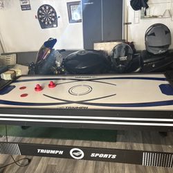 Pool Table Air Hockey Pong Table 4 And 1 