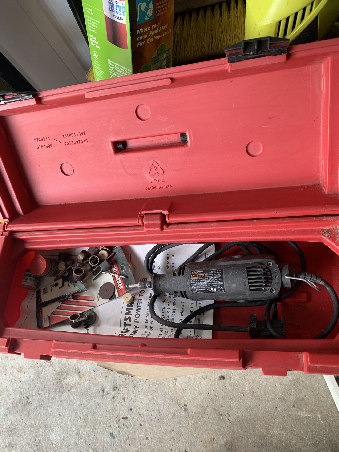 Craftsman Variable Speed Rotary Tool