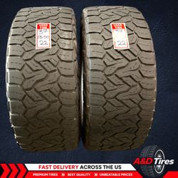 2 Like New 37/1350 R22 Nitto Recon Grappler A/T