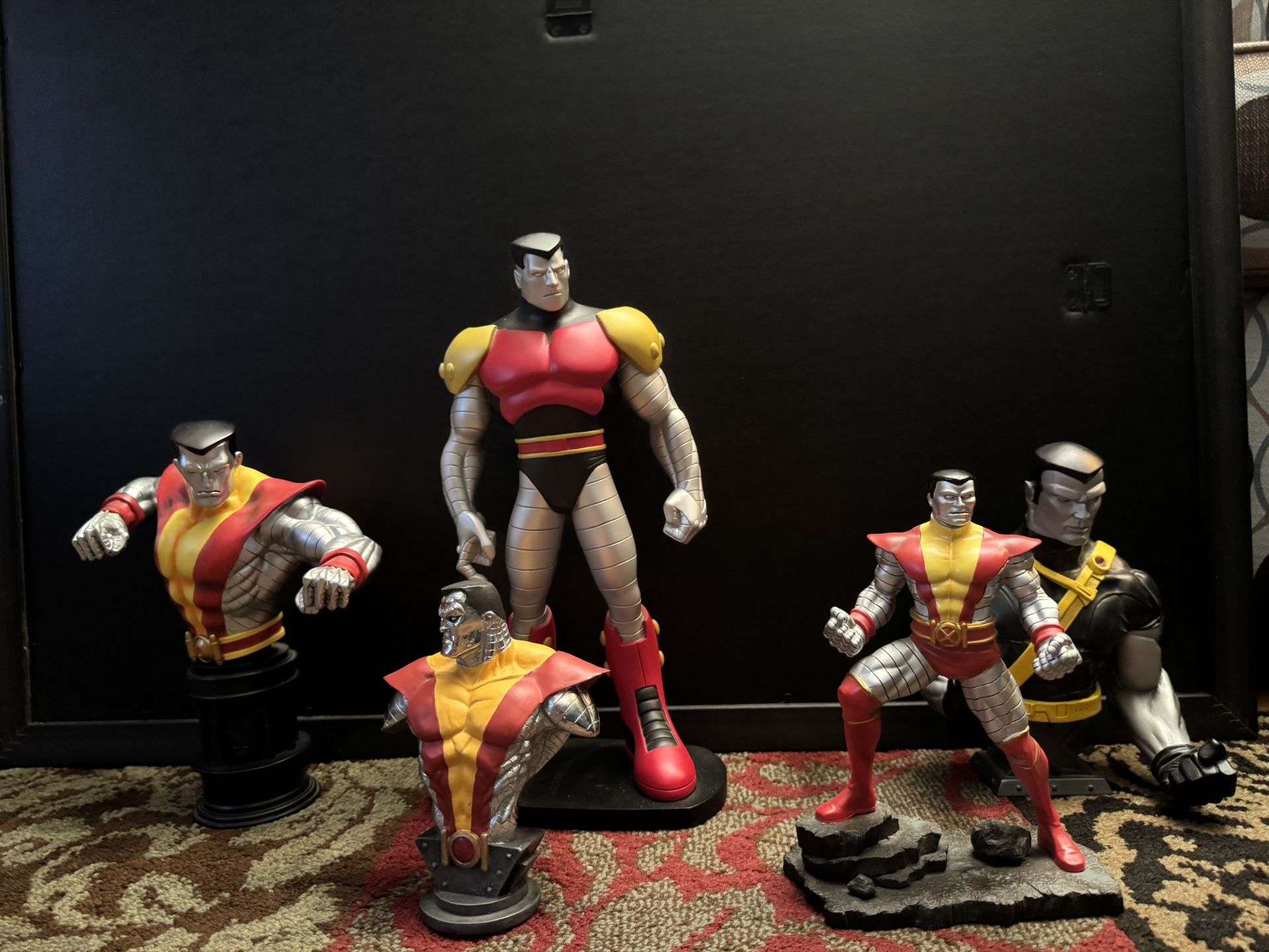 X-Men Colossus Bust & Statue Lot Evolution, Bowen, Diamond, Corgi, Kotobukiya