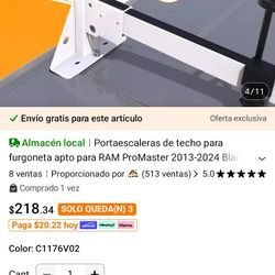 ladder rack for van   Ram Pro Mastes O Cargo 