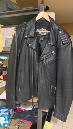 Harley-Davidson Relic XL Leather Jacket – Skull Wings – 97148-07VM