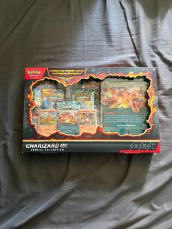 Pokemon charizard ex box
