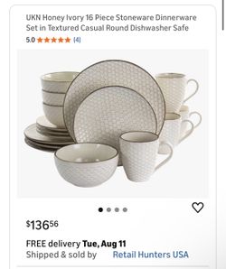 Stoneware Dinnerware Set
