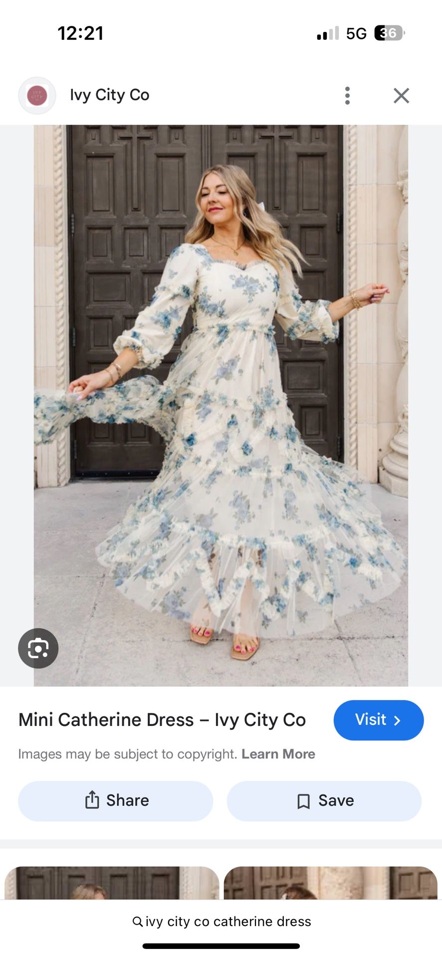Ivy City Co Catherine Dress