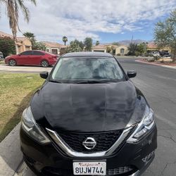 2017 Black Nissan Sentra 