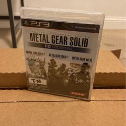 PS3 - Metal Gear Solid HD collection (New)