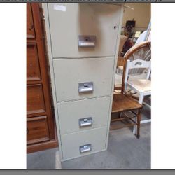 Schwab 1000 Fire Proof Filing Cabinet 53″ H 32″ D 18″ W-No Lock