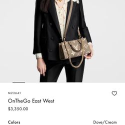 On The Go East West Crossbody Bag Purse