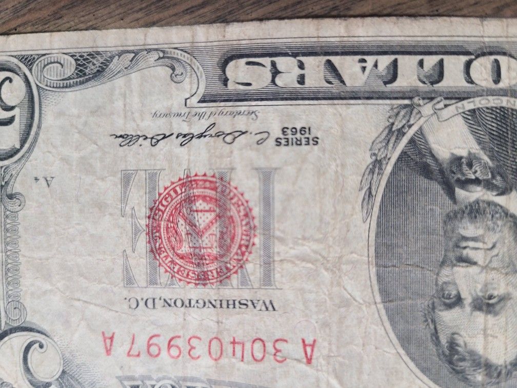 $5 Red Seal