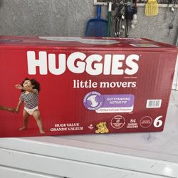 HUGGIES   SIZE    6      84      pañales