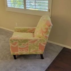 Crate & Barrel 2 Arm Chairs For Sale 