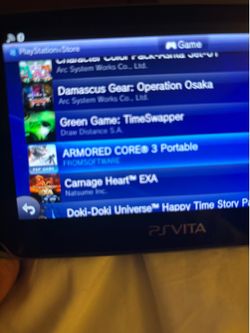 Ps vita great condition 128gb micro sd