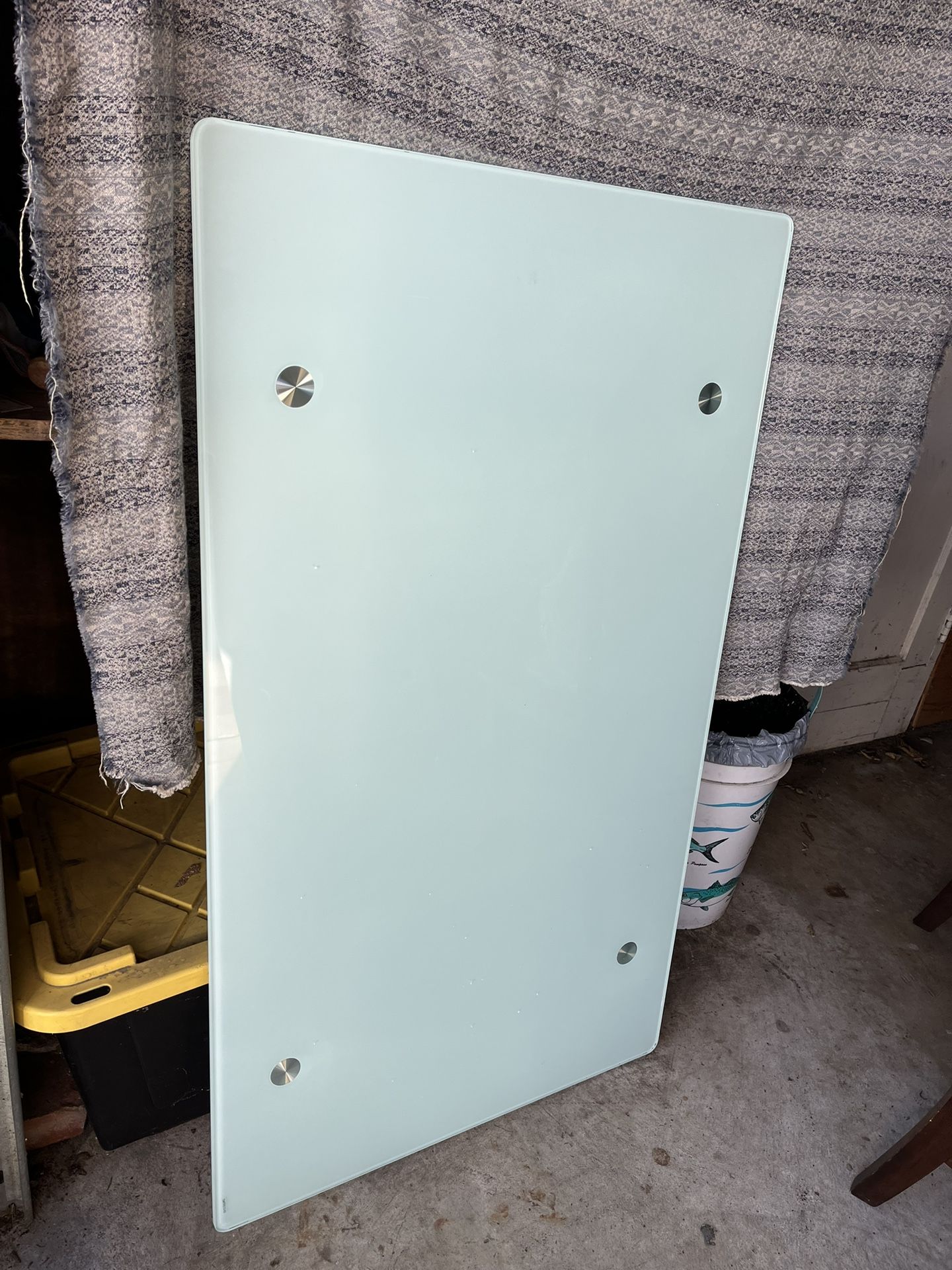 Bolton Tools Frosted Glass Dry Erase Board - 28” x48"