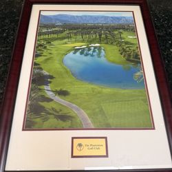The Plantation Golf Club Framed Course Photo
