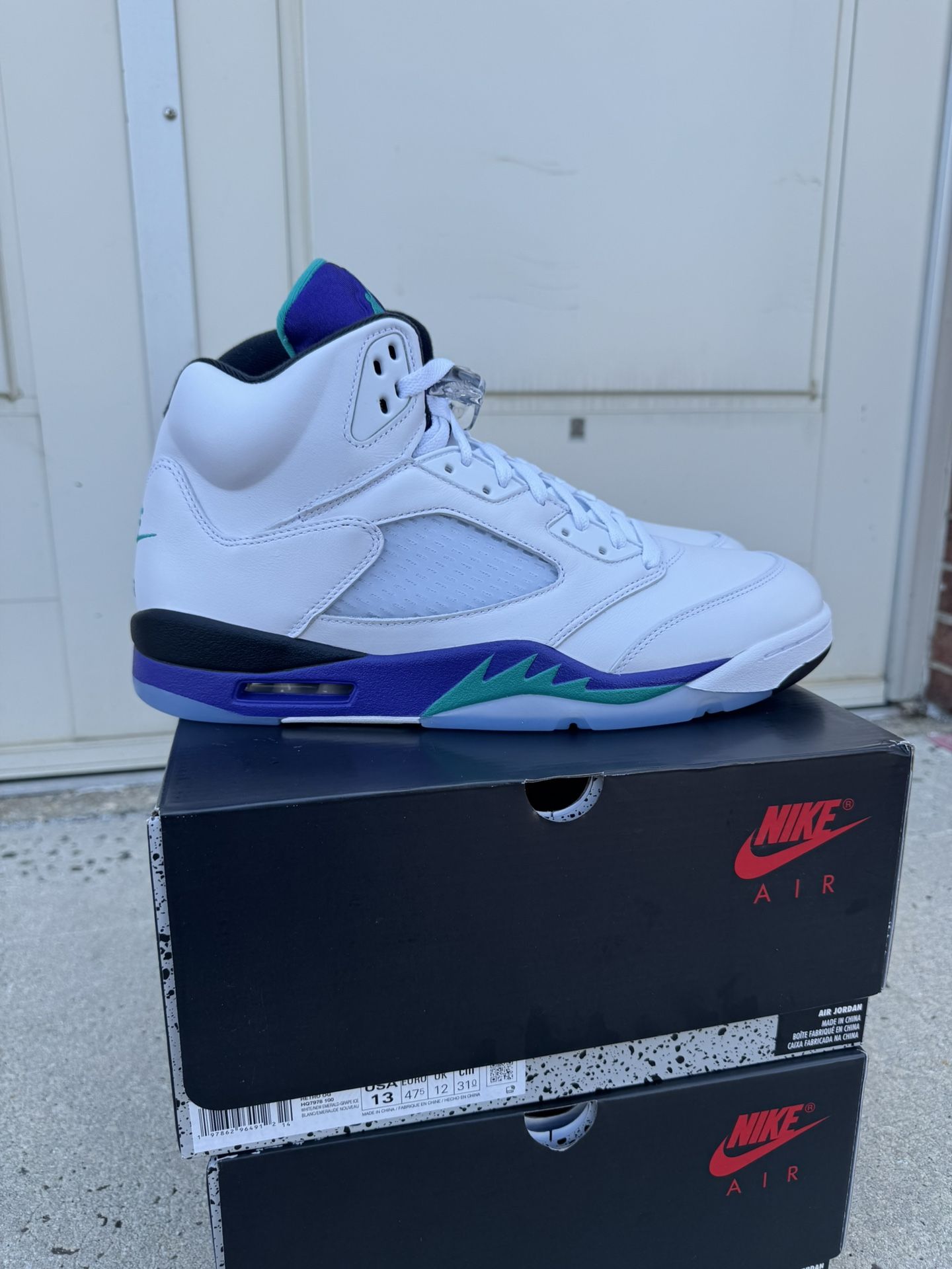 Air Jordan 5 Retro 'Grape' 2025 Size 13