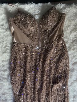 Rose Gold Ladivine Luxury Dress