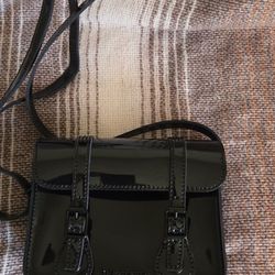 7 inch Patent Leather Crossbody Bag