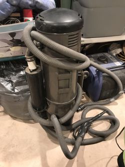 Beam central vacuum