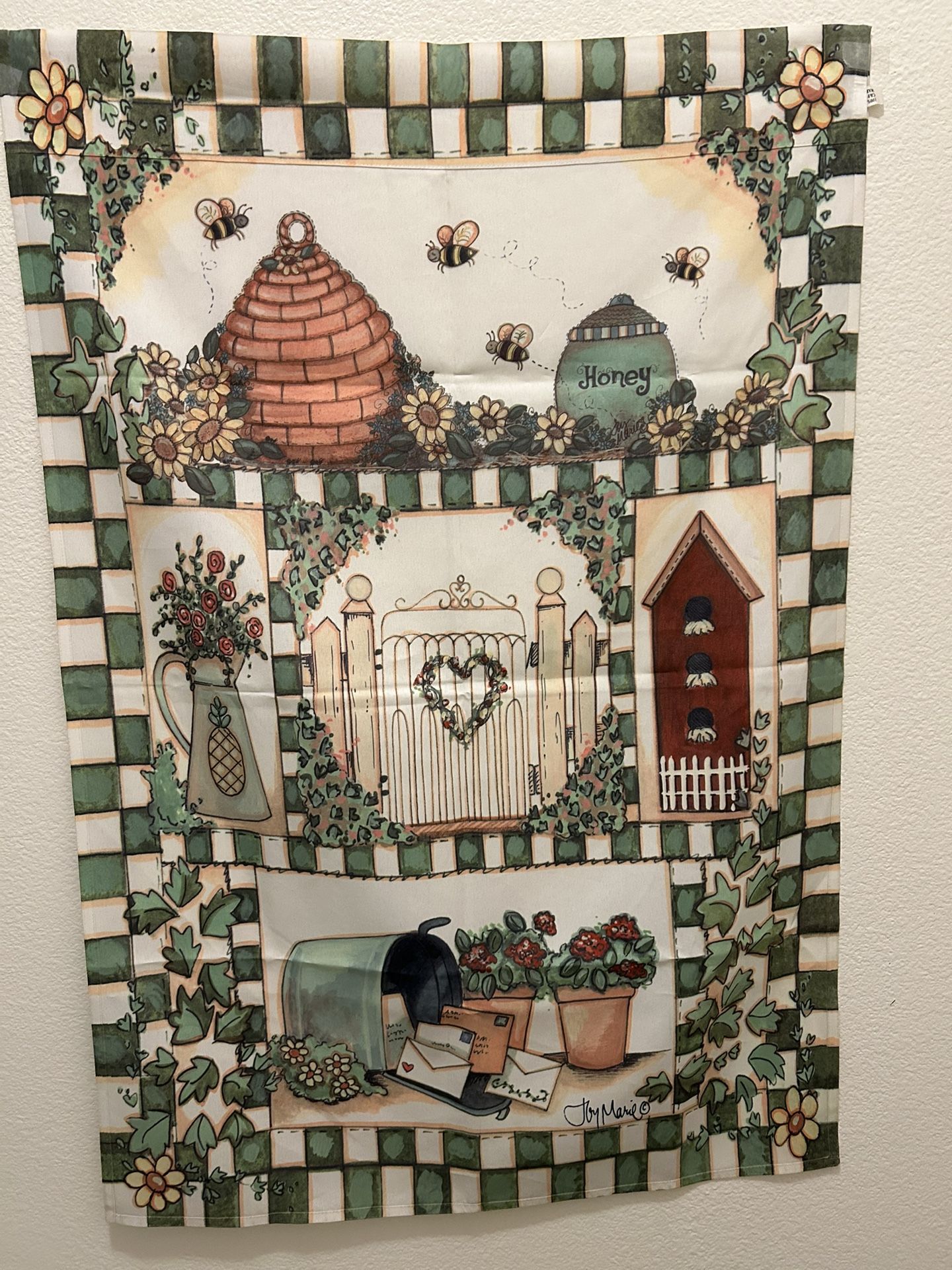 Honeybee Outdoor Flag