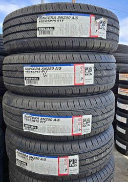 195/65R15 Falken SN250 4 New Tires $320 Installed & Balanced