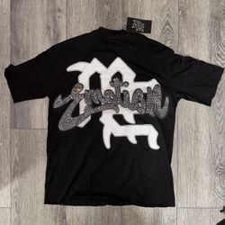 Black Mixed emotions cropped t shirt size Medium 