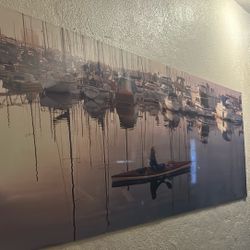 Printed canvas No title