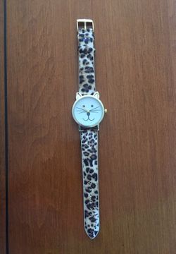Animal Print Watch