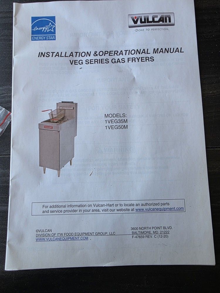 Commercial Gas Fryer