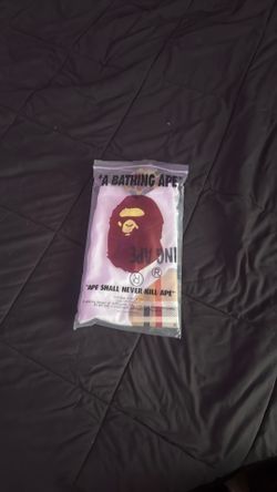 white burberry bape shirt