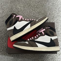 Jordan 1 High OG Travis Scott Dark Mocha Size 11