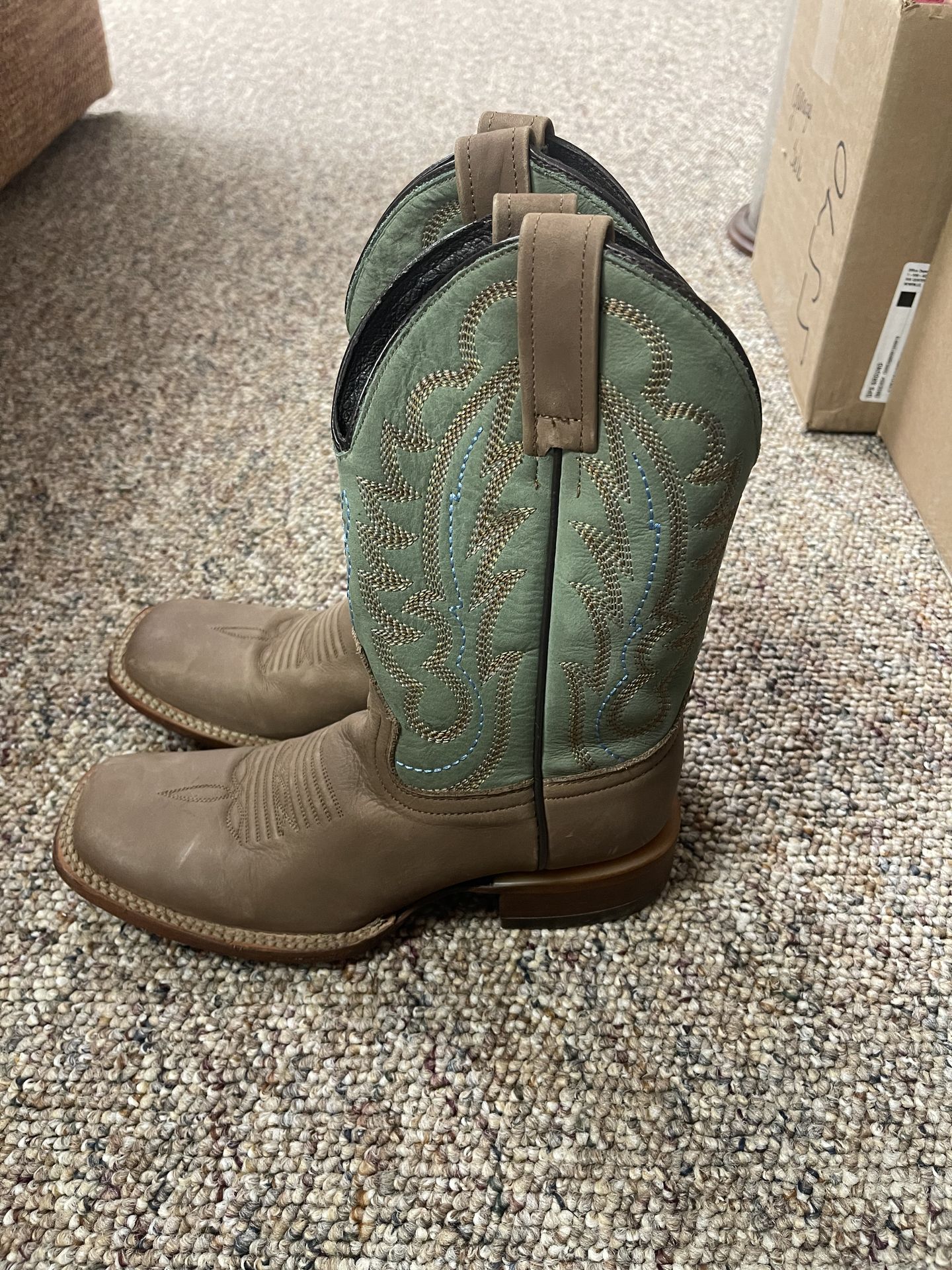 Woman’s cowboy boot