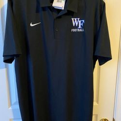 NWT Nike Collar Shirt - Wake Forest Football