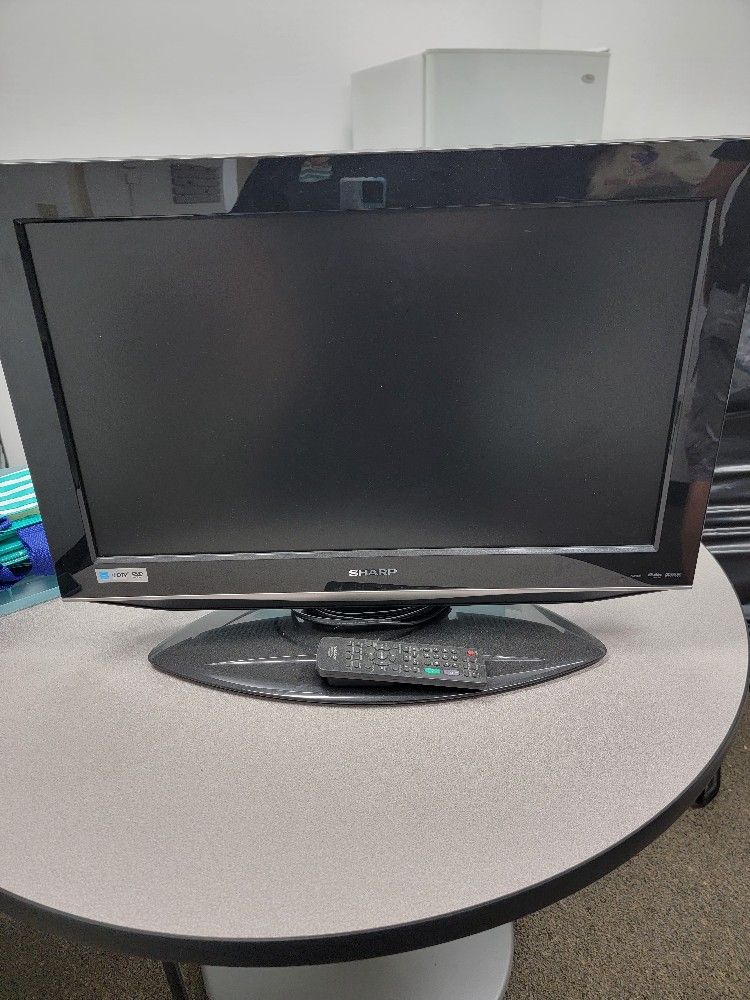 26 Inch Sharp TV W/DVD Player
