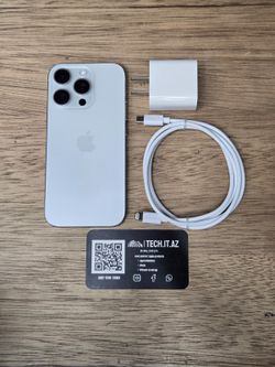 📱 iPhone 16 Pro | 256GB | White Titanium | Unlocked (Any Carrier)