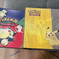 Old Pokemon Binders