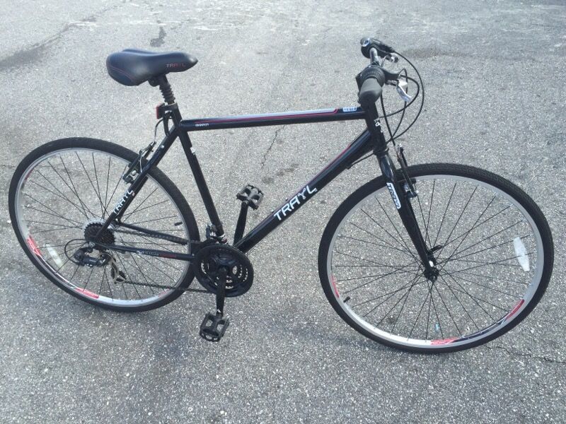 Trayl Dispatch 700C Hybrid Bicycle - Black - XL - EXCELLENT CONDITION