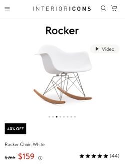 Herman Miller Eames Molded Shell Rocker