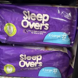 Sleep Over Diapers. Size XL